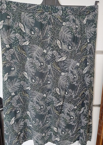 LC Waikiki Bohem Desenli Uzun yesil Etek