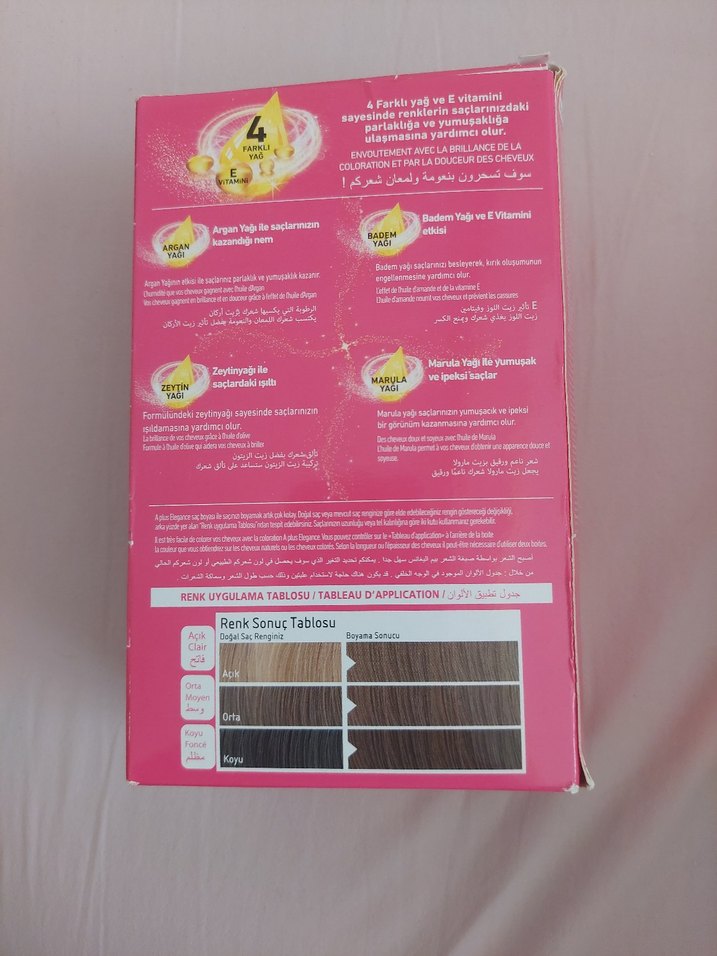 Saç Boyası Fındık Kabuğu - Görsel 3