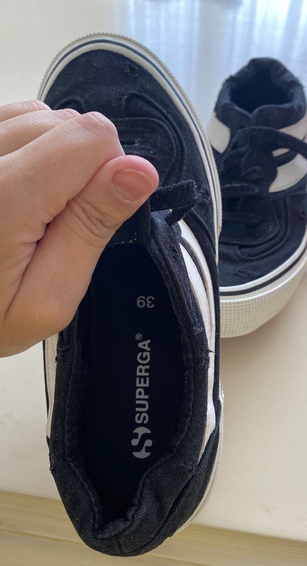 Superga orjinal bayan spor ayakkabı - Görsel 3