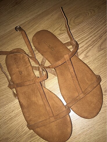 38 Beden camel Renk H&m sandalet