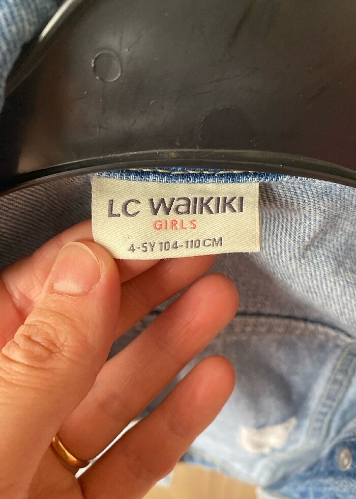 Kız çocuk kot ceket - Görsel 2