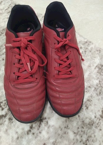 Kırmızı Erkek Futbol Ayakkabısı Velcro