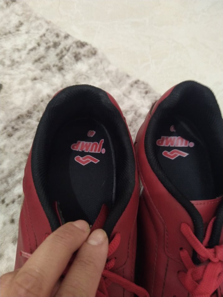 Kırmızı Erkek Futbol Ayakkabısı Velcro - Görsel 2