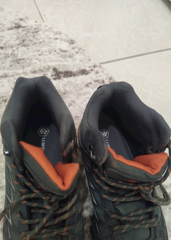 Gri Erkek Bağcıklı Kauçuk Bot - Görsel 2