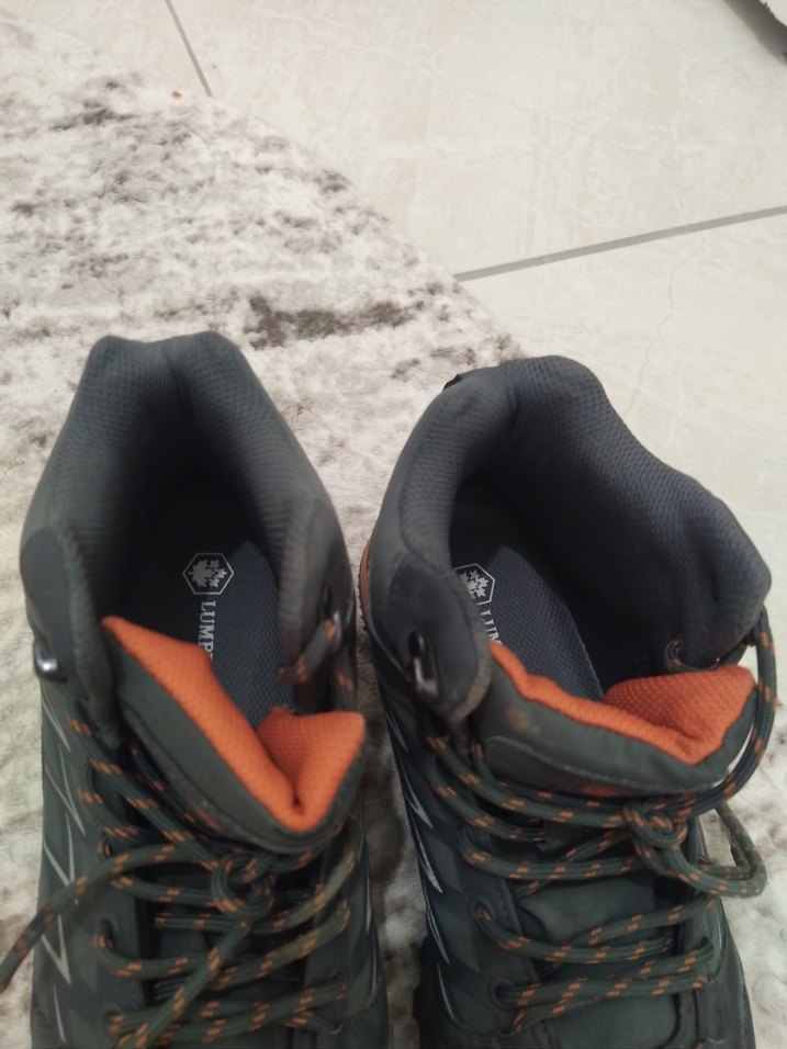 Gri Erkek Bağcıklı Kauçuk Bot - Görsel 2