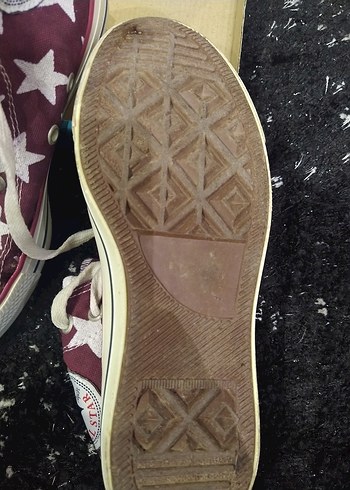 Converse Mor Bağcıklı Kadın Sneakers