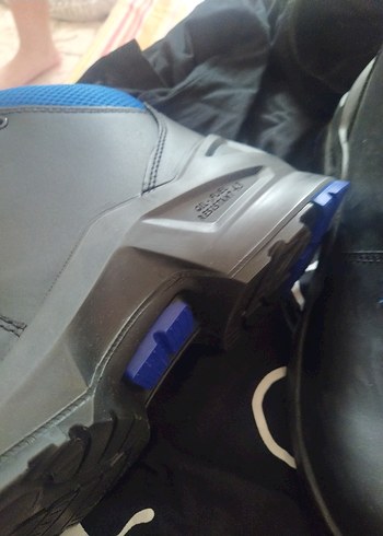 Koyu Mavi Bağcıklı Erkek Kauçuk Bot - Görsel 3