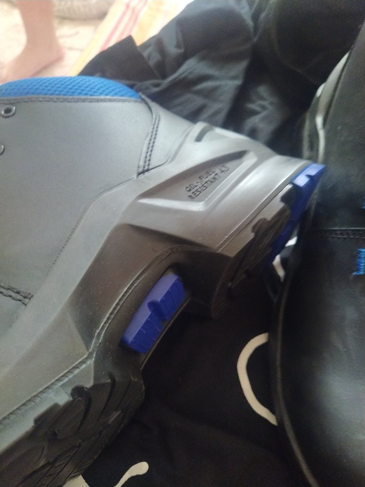 Koyu Mavi Bağcıklı Erkek Kauçuk Bot - Görsel 3