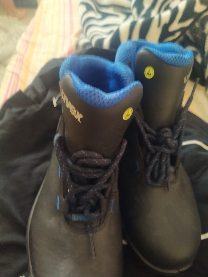 Koyu Mavi Bağcıklı Erkek Kauçuk Bot - Görsel 2