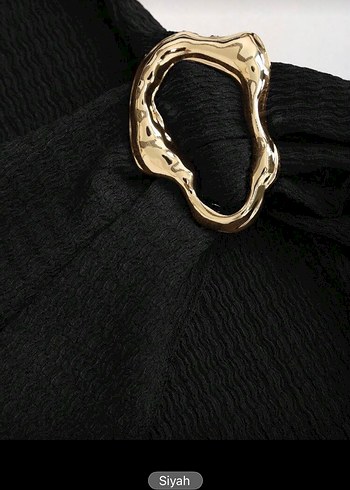 Siyah Kemerli elbise - Görsel 5