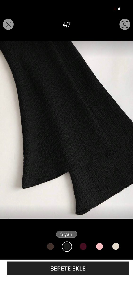 Siyah Kemerli elbise - Görsel 4