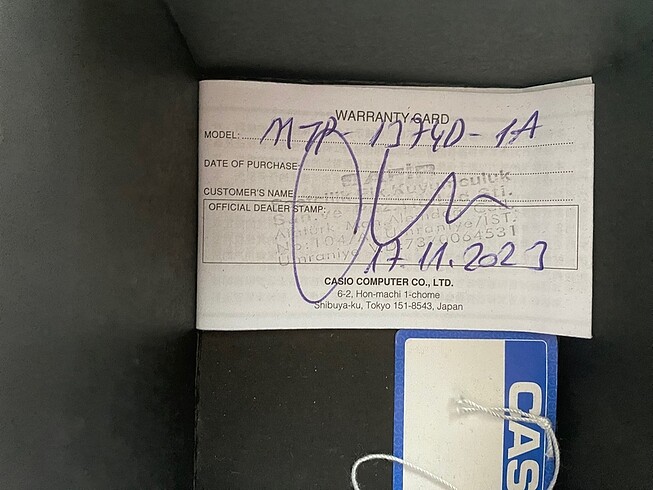 Beden Casio MTP-13740 Erkek Kol Saati