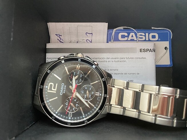 Beden gri Renk Casio MTP-13740 Erkek Kol Saati