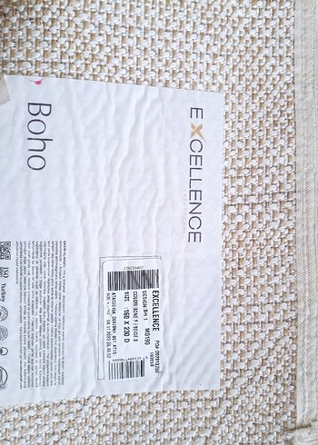 4m2 krem Gri Dokulu Halı - Görsel 4