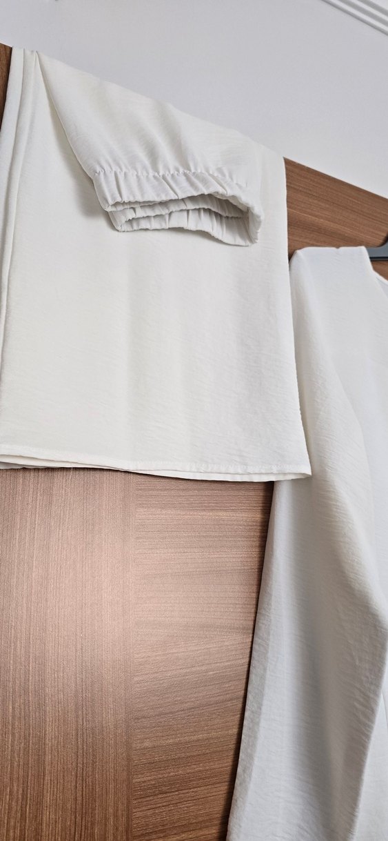 Beyaz Uzun Kollu alt üst takım - Görsel 3