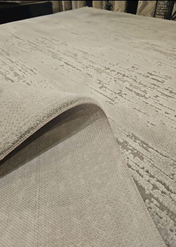 Gri Modern Düz Sıfır Halı - Görsel 4