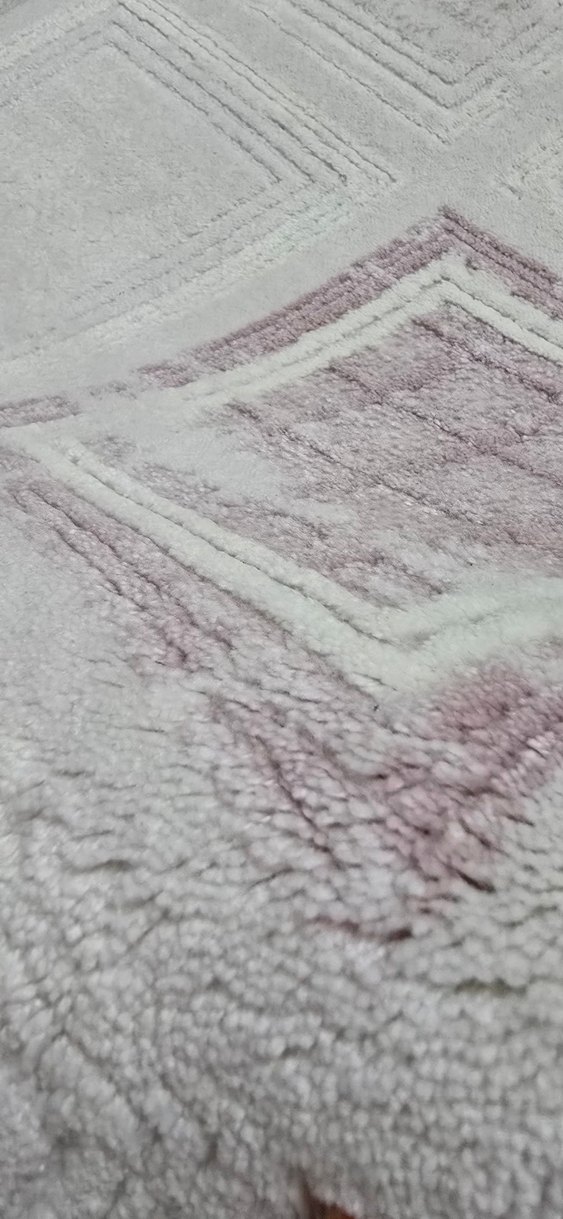 Renkli Kare Desenli Gri Modern yolluk 100x300 ölçüsü - Görsel 2