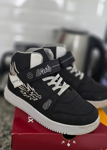 Siyah Erkek Çocuk Spor Ayakkabı - Görsel 3