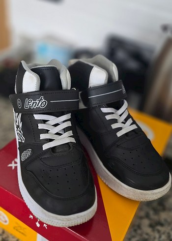 Siyah Erkek Çocuk Spor Ayakkabı - Görsel 2