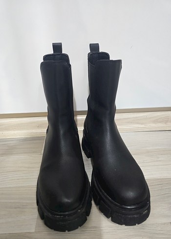 Siyah Platform Kadın Bot - Görsel 3