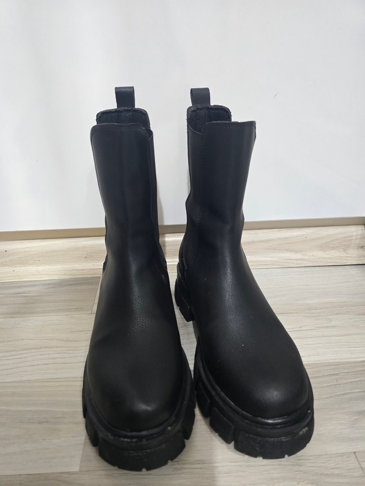 Siyah Platform Kadın Bot - Görsel 3