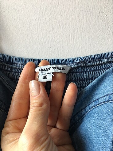 Tally Weijl Üstü kot altı tül elbise