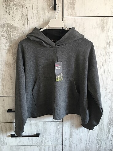 Penti Gri Kapüşonlu Sweatshirt