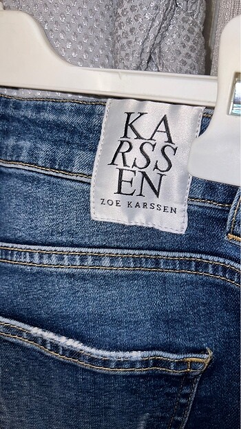 27 Beden Yüksel bel dar paça pantalon