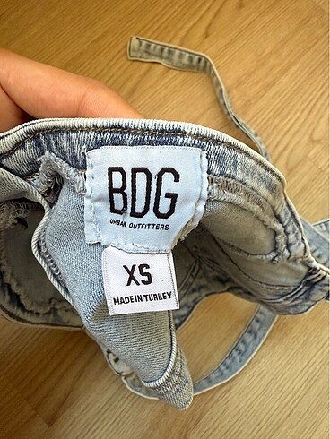 xs Beden DENİM CROP ÜST- HİÇ GİYİLMEDİ