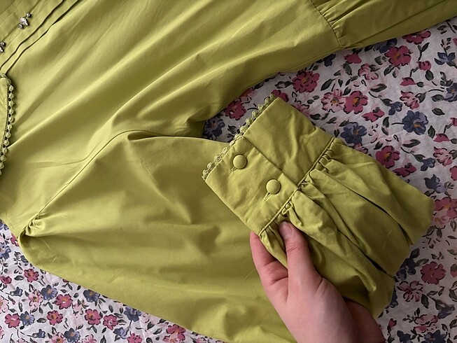40 Beden yeşil Renk Tunik