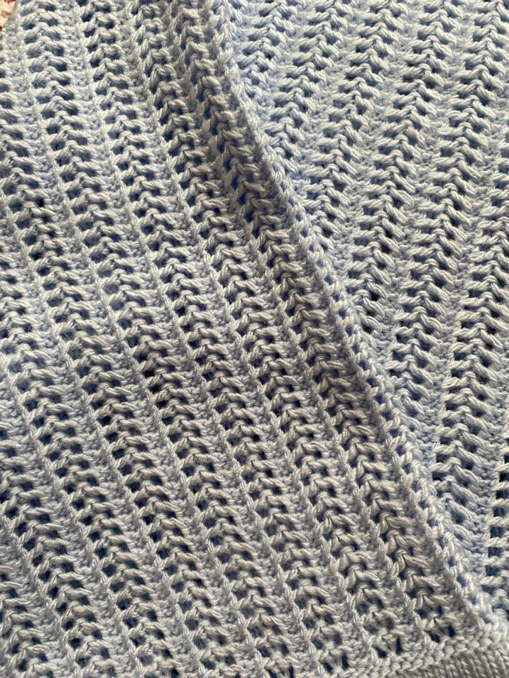 Gri Örgü Kadın Hırka, Midi Boy, Bohem Stil - Görsel 5