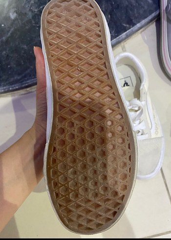 Vans Beyaz Nakışlı Spor Ayakkabı - Görsel 4