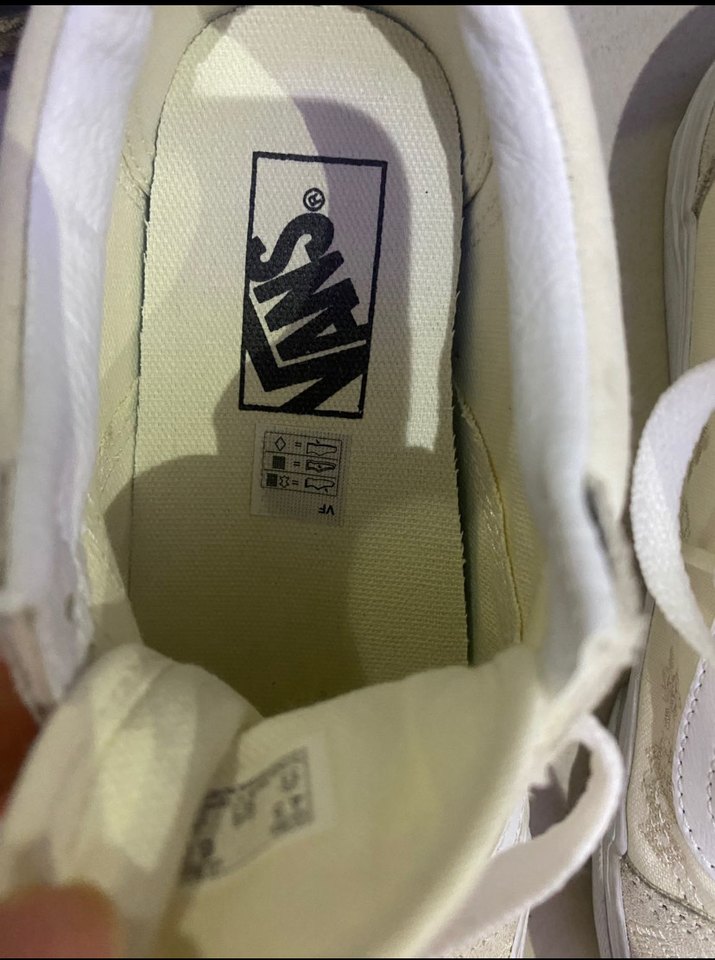 Vans Beyaz Nakışlı Spor Ayakkabı - Görsel 5