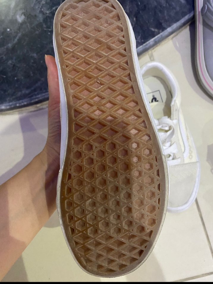 Vans Beyaz Nakışlı Spor Ayakkabı - Görsel 4