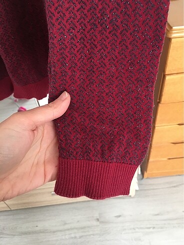 xxl Beden bordo Renk LACOSTE ERKEK KAZAK