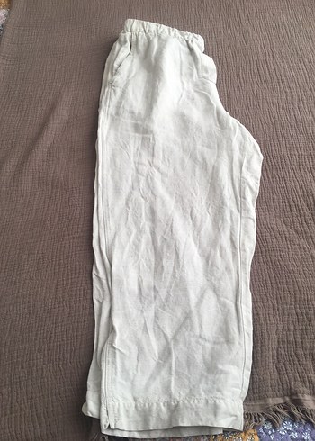 xl Beden ten rengi Renk OYSHO KETEN PANTOLON