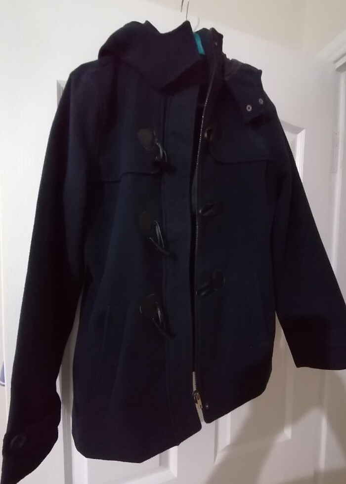 Kapşonlu Kaban - Xside 42 beden - Görsel 2