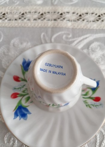 Vintage Kahve Fincan (1 adet ) - Görsel 5