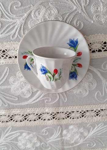 Vintage Kahve Fincan (1 adet ) - Görsel 3