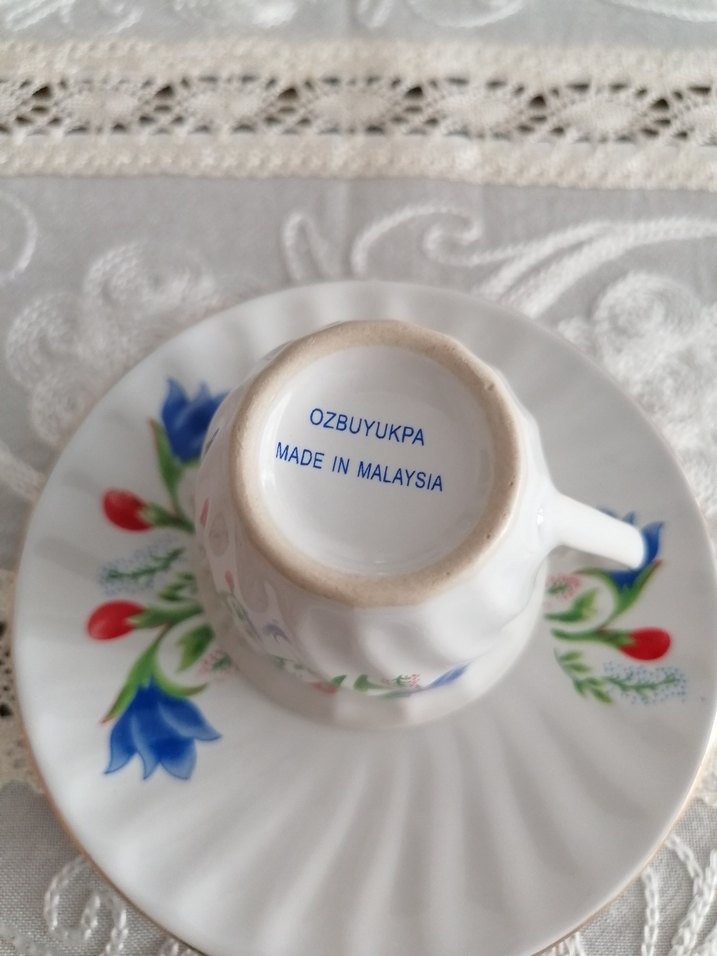 Vintage Kahve Fincan (1 adet ) - Görsel 5