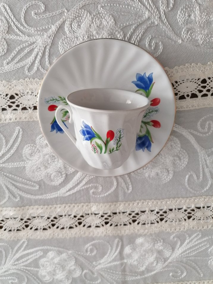 Vintage Kahve Fincan (1 adet ) - Görsel 3