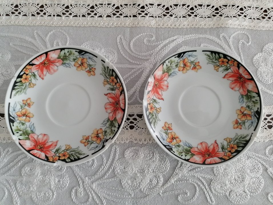 Vintage Kahve Fincan ( 2 adet ) - Görsel 3