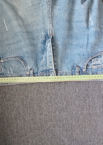 30 Beden mavi Renk Gri Mavi Loose mom jeans Pantolon