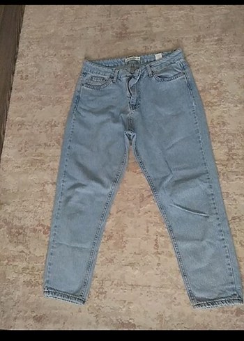 Kadın Mavi mom jeans