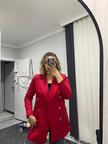 Trendyol & Milla kırmızı blazer ceket