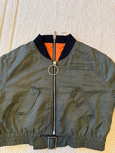 Zara Zara Kısa Çİft kullanımlı ceket