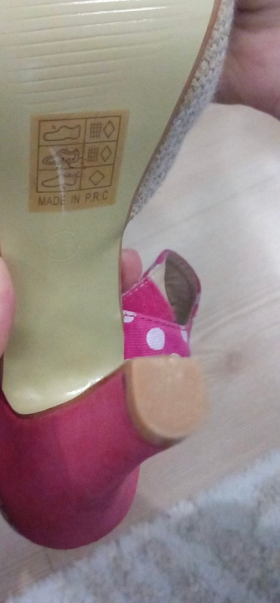 Çiçek Detaylı Topuklu Ayakkabı - Görsel 3