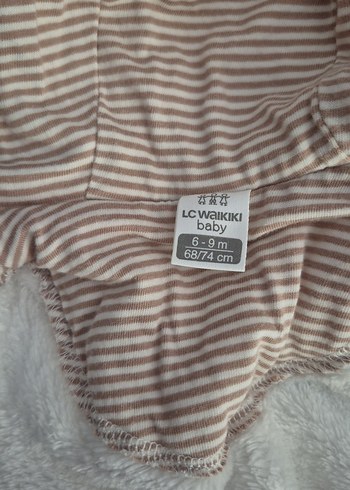 Kız Çocuk Beyaz Kapüşonlu Kürklü Ceket - Görsel 4