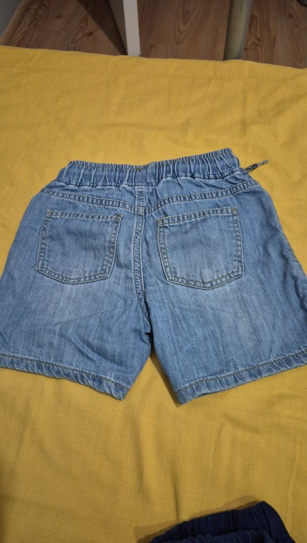 keten ve kot şort 2'li - Görsel 4