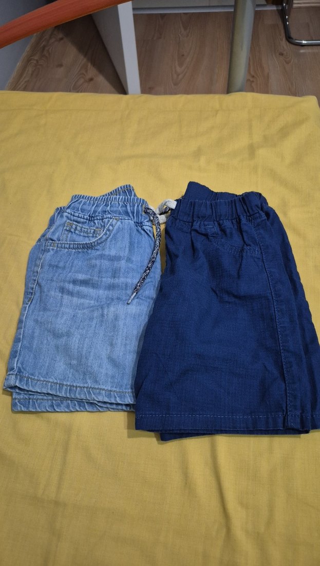 keten ve kot şort 2'li - Görsel 5